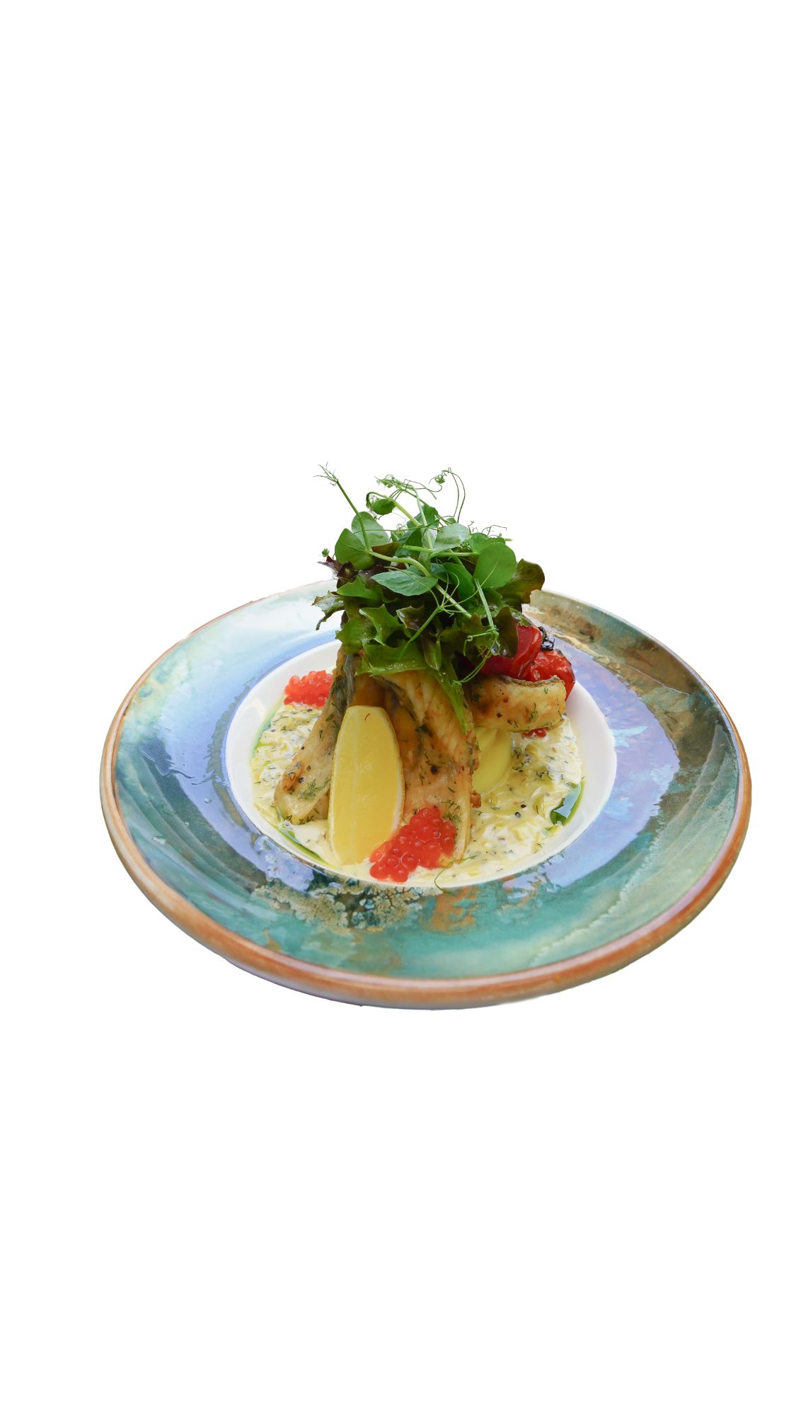 Filety z Sandacza na maślanym puree