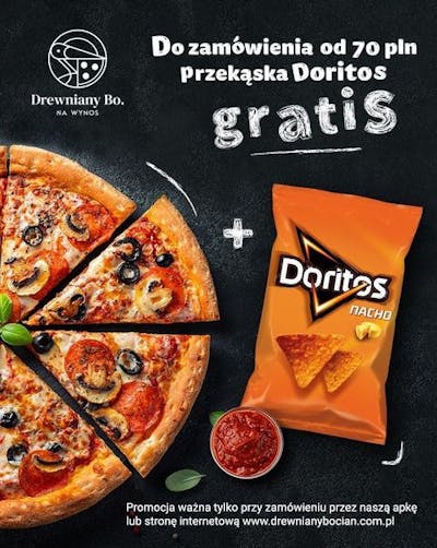 Przekąska Doritos gratis