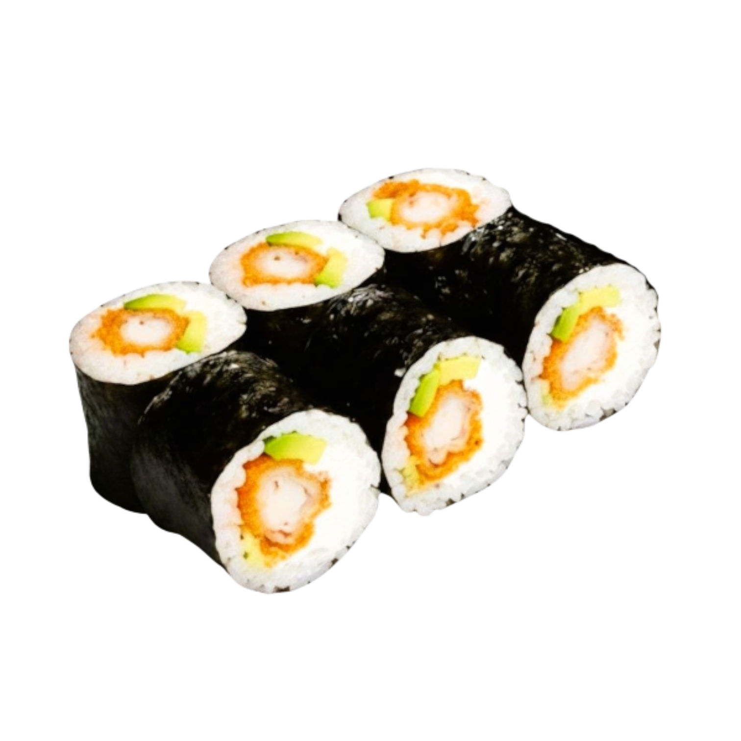 Z krewetką i awokado