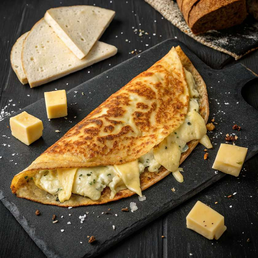 Naleśnik z czterema serami