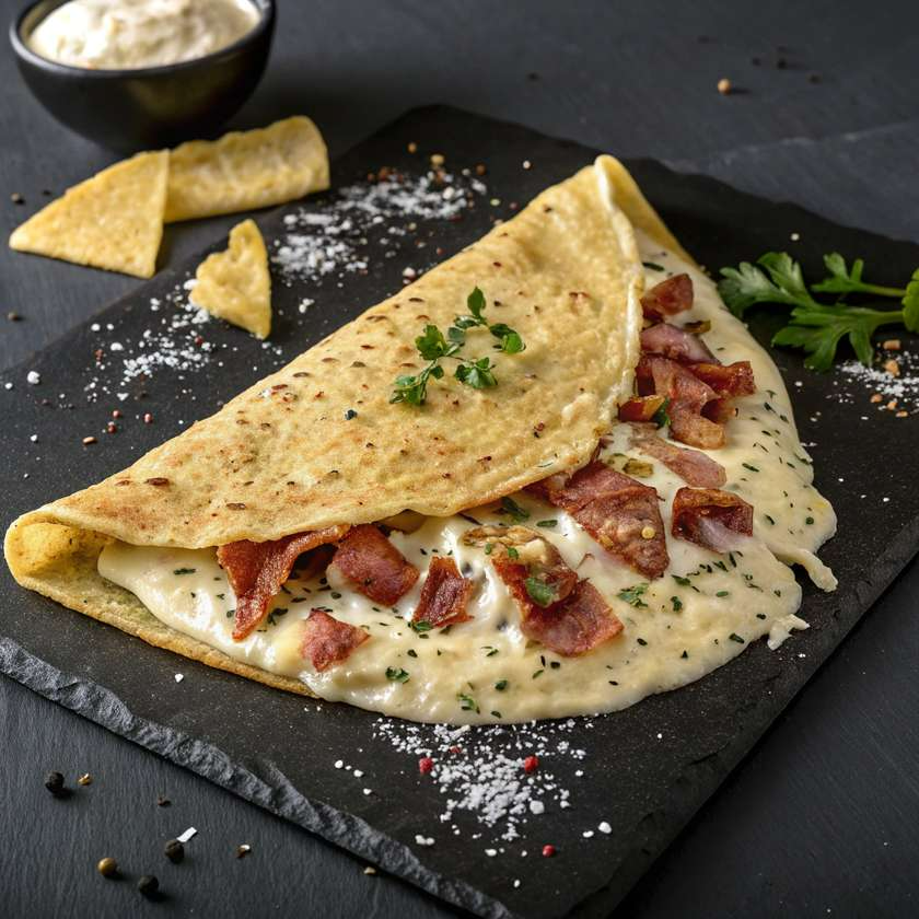 Naleśnik Carbonara
