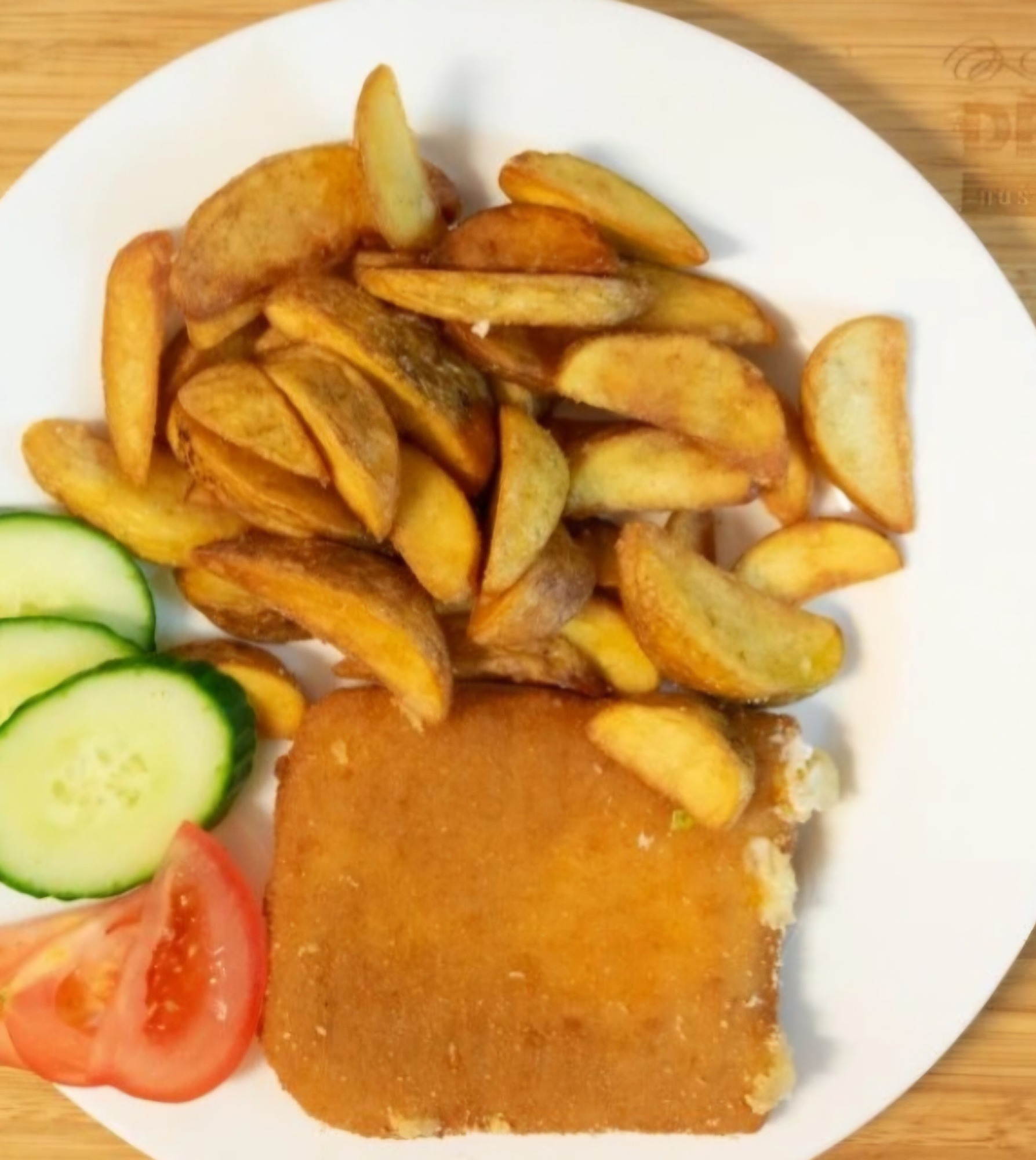 Smažený sýr + americké brambory