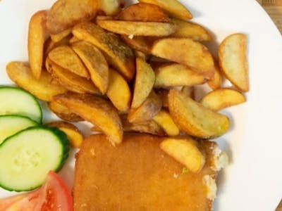 Smažený sýr + americké brambory