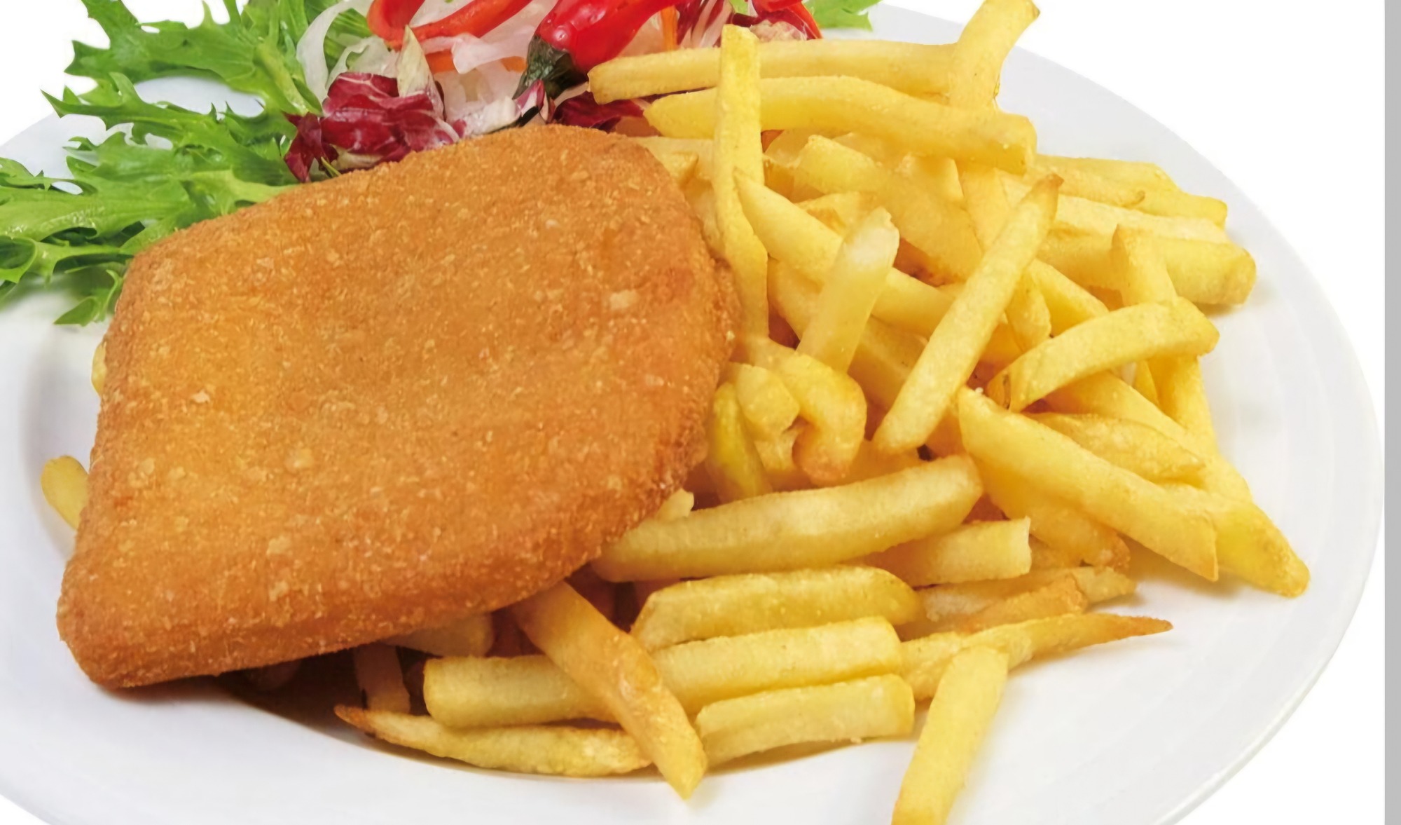 Smažený sýr + hranolky