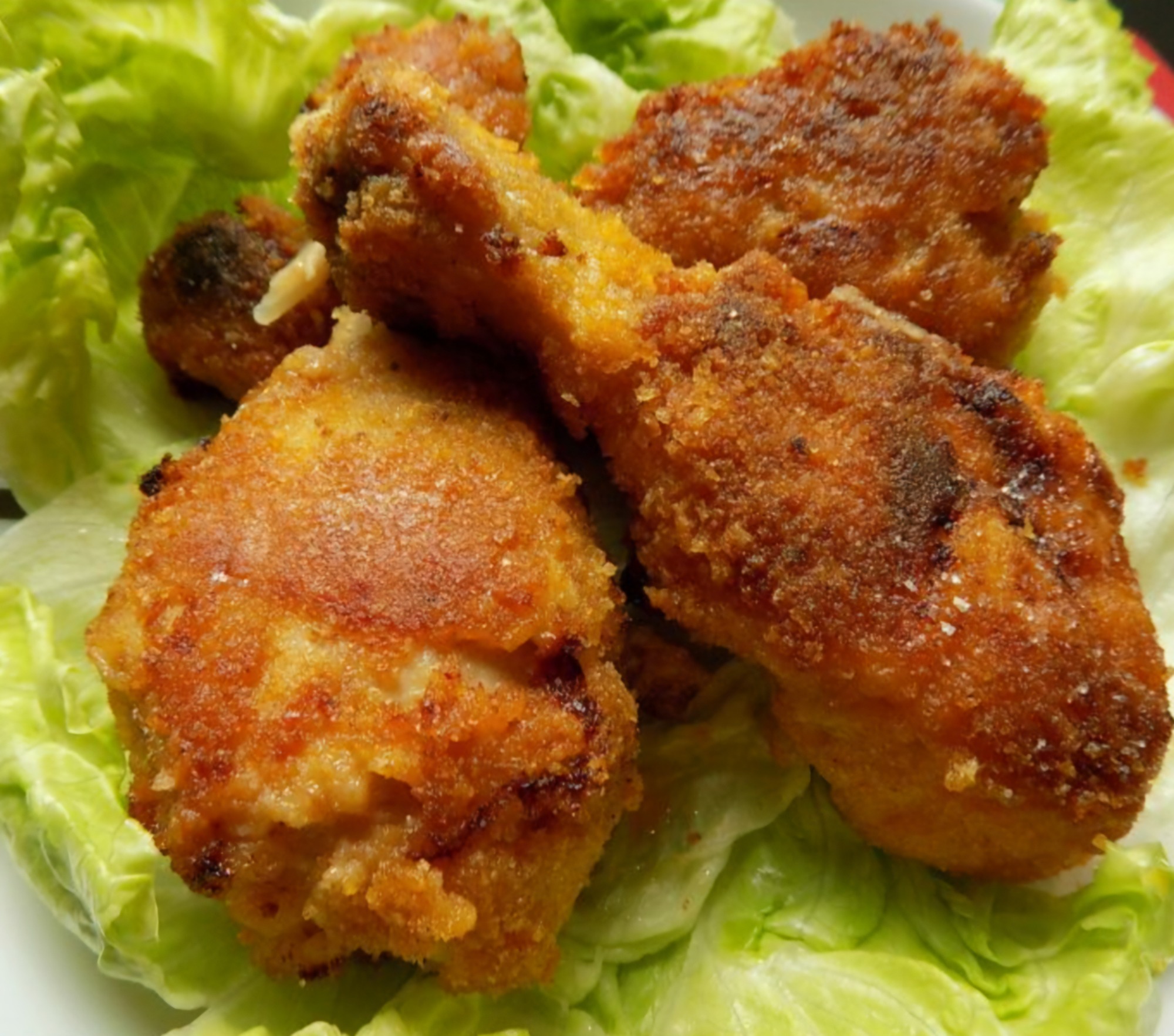 Smažené kuřecí paličky - 3 ks