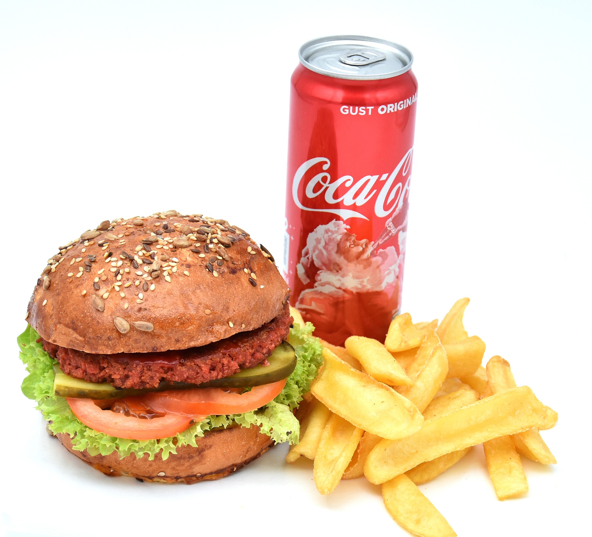 Meniu Burger Vegetal - Mediu