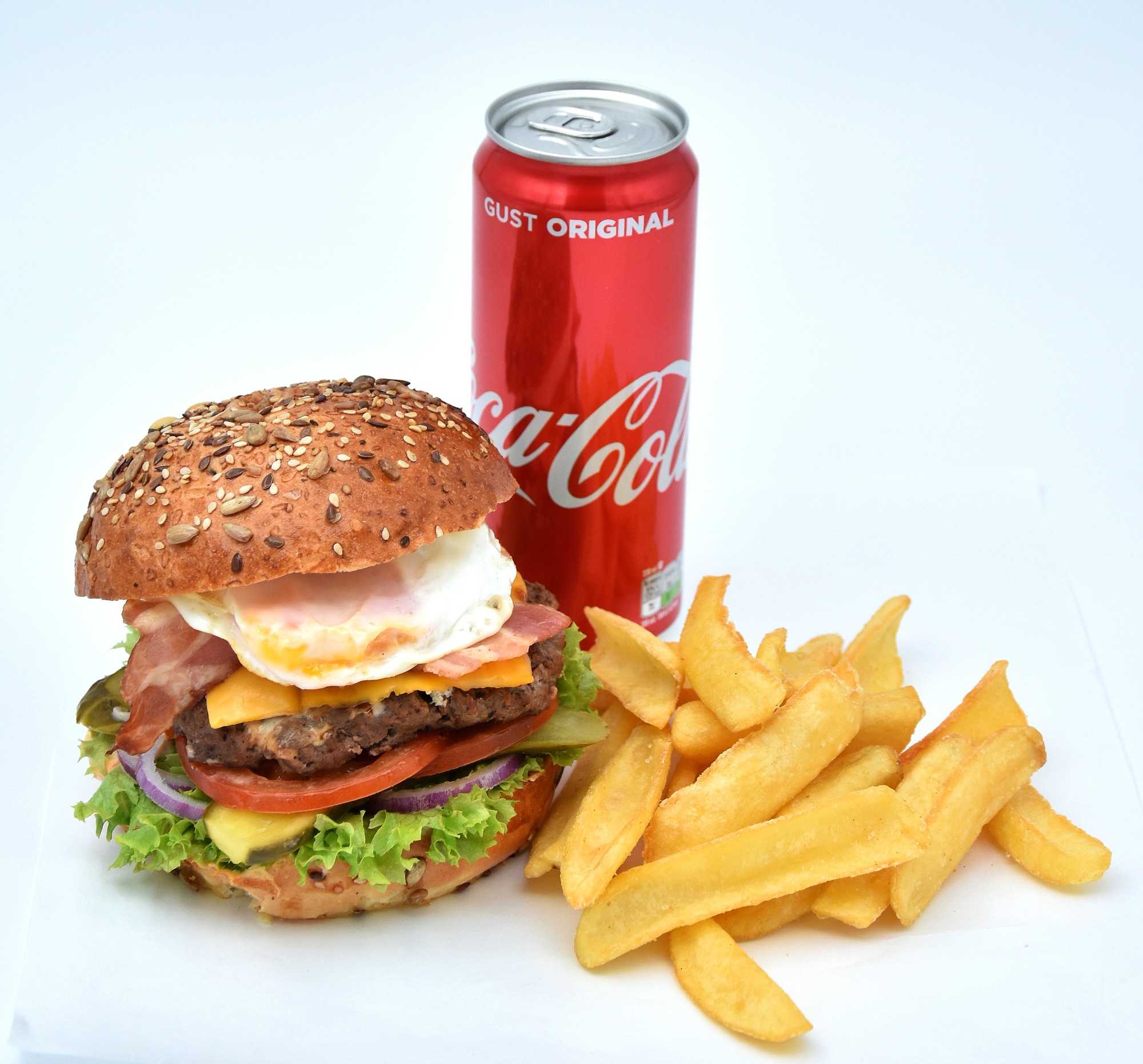 Meniu Egg Burger Beef - Mediu