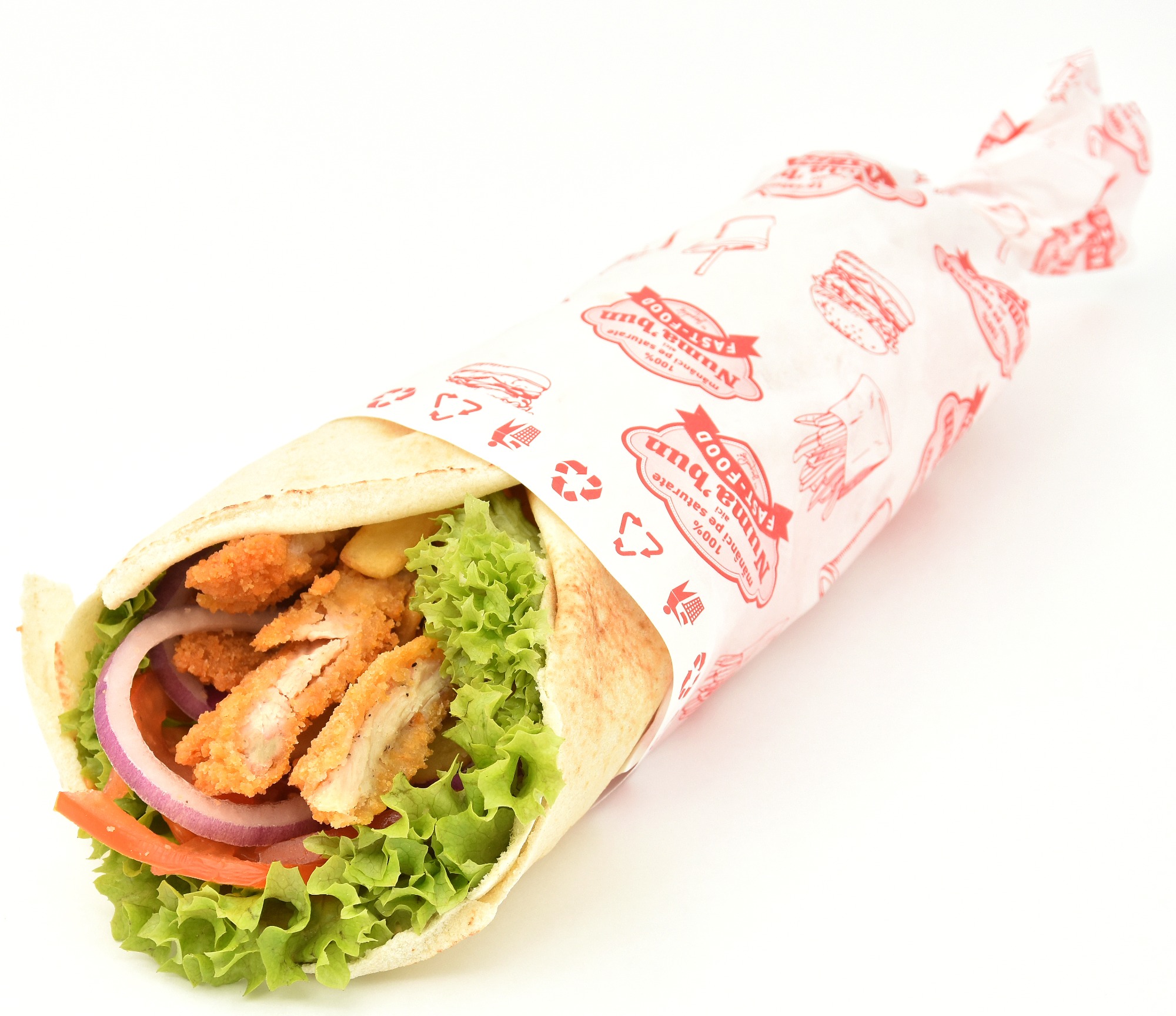 Chicken Wrap de Treabă