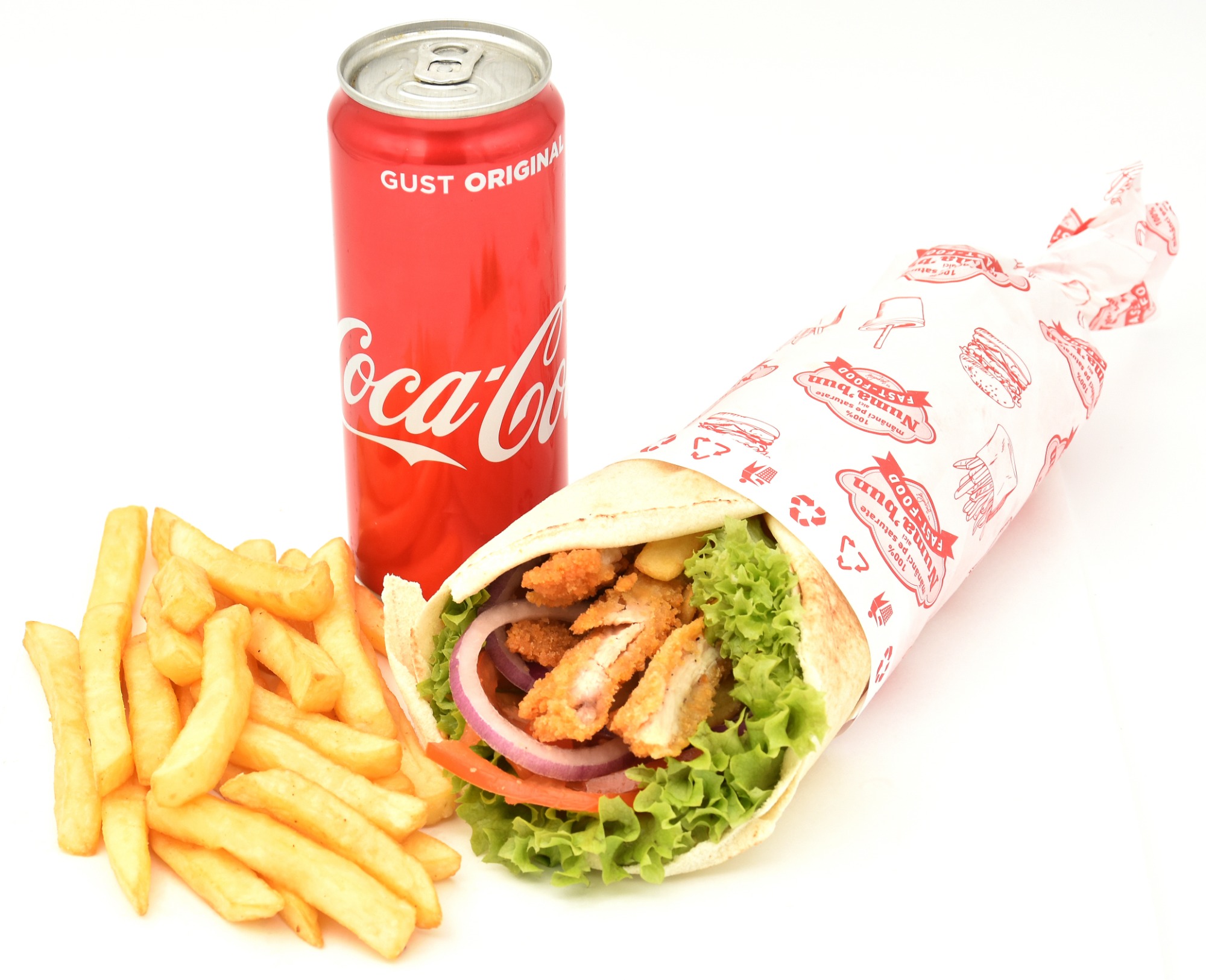 Meniu Chicken Wrap de Treabă