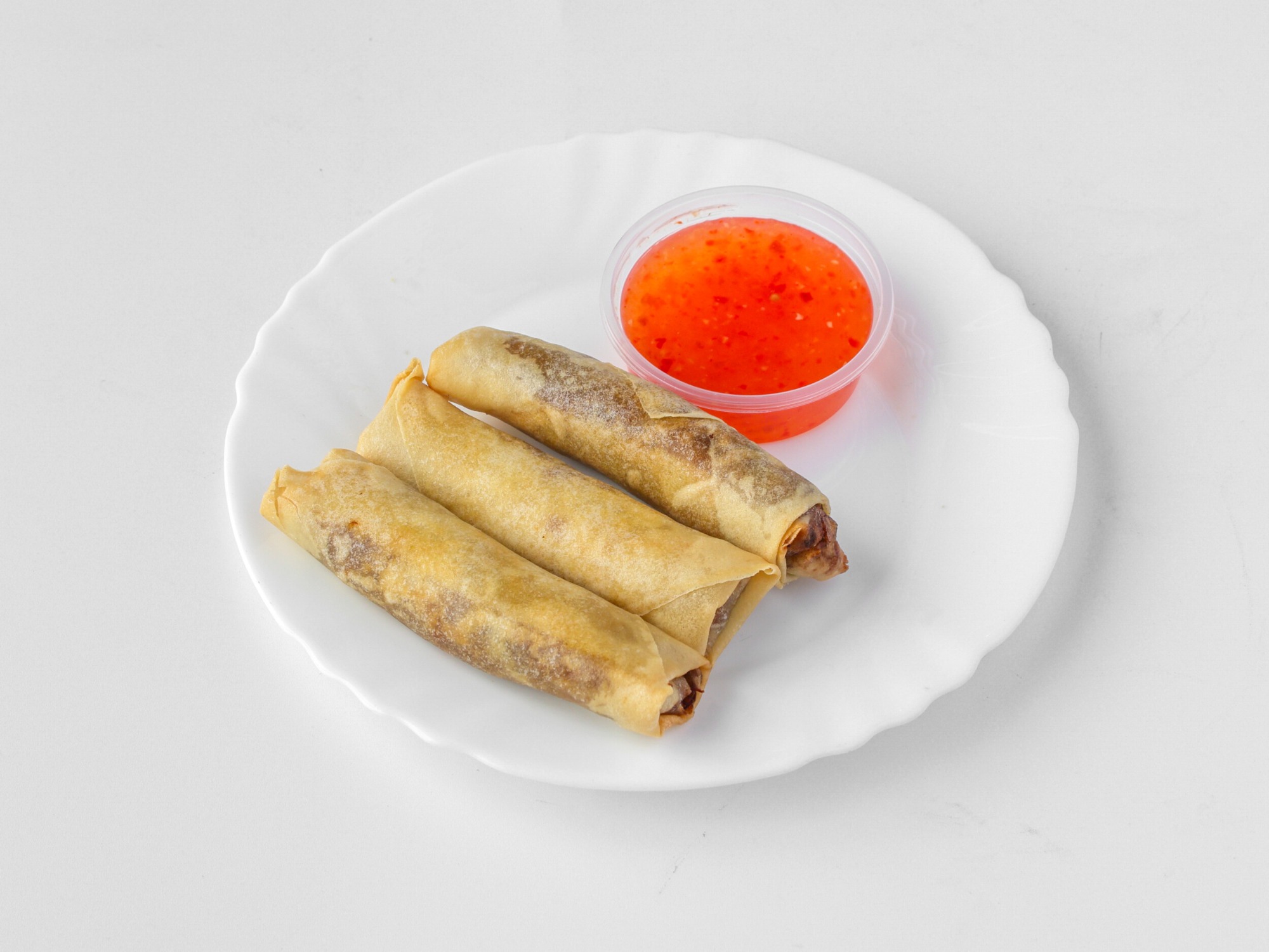 Sajgonki Warzywa z domowym słodkim sosem chilli 