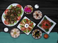 Libański wegetariański stół dla dwojga 🌿