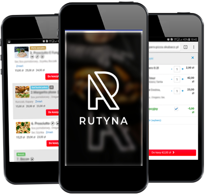 Zamów jedzenie przez aplikację