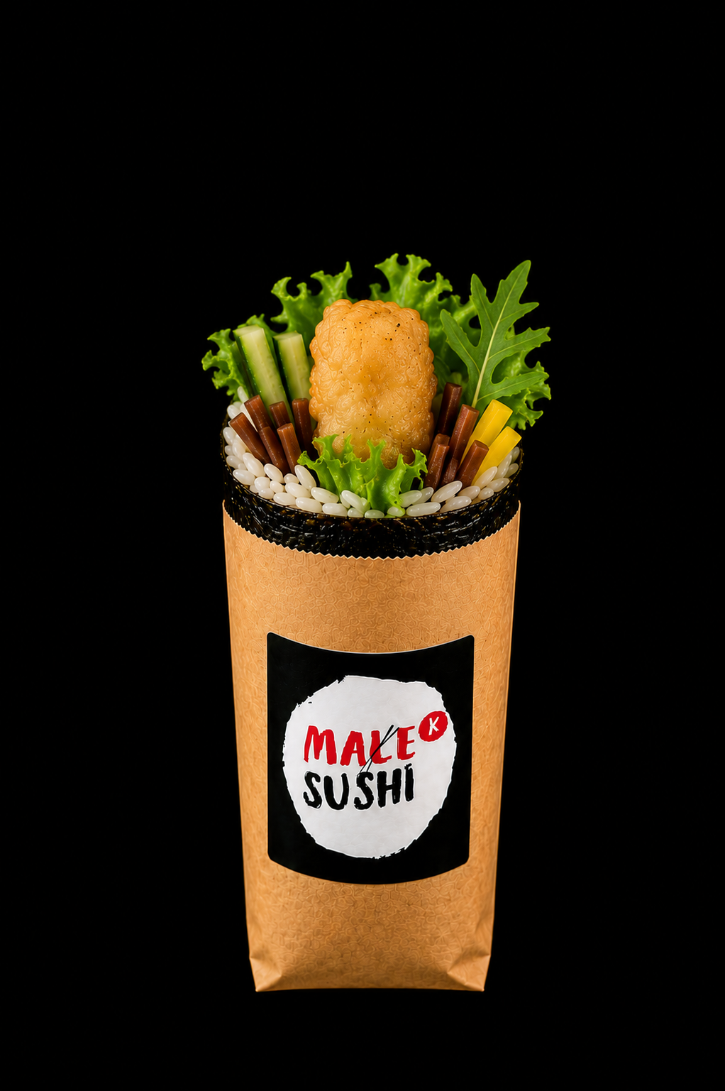 Sushi Rollo - biała ryba w chrupiącym cieście