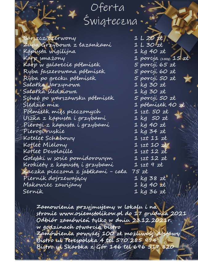 Oferta Świąteczna