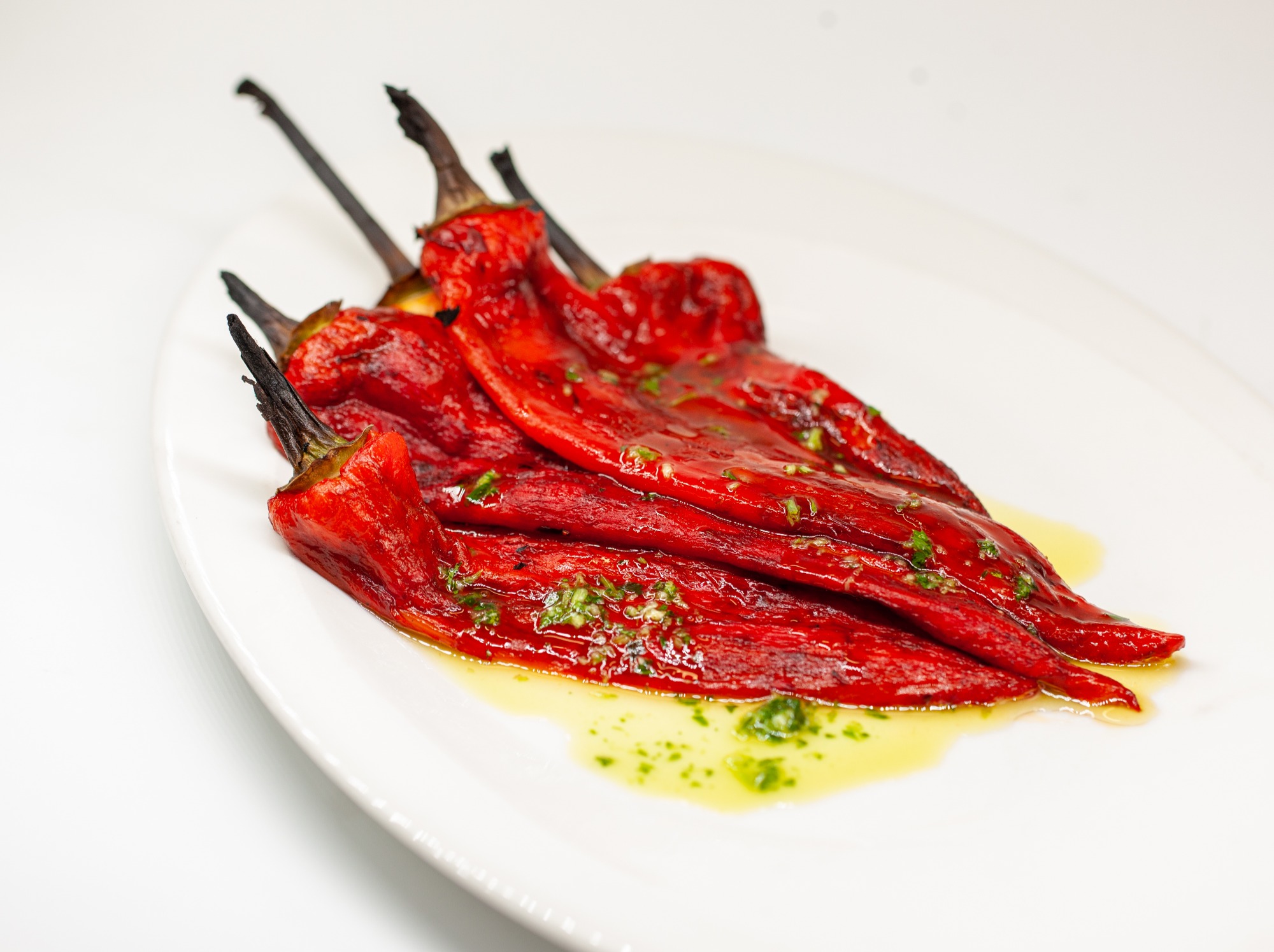 Salată ardei copți in Josper