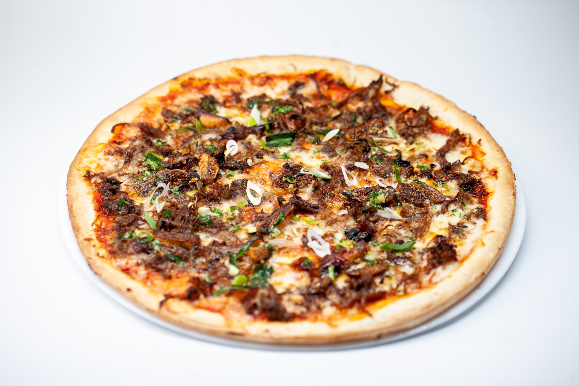 Smoked Beef Pizza