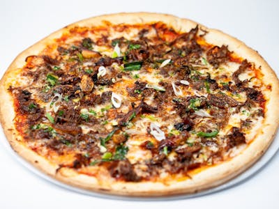 Smoked Beef Pizza
