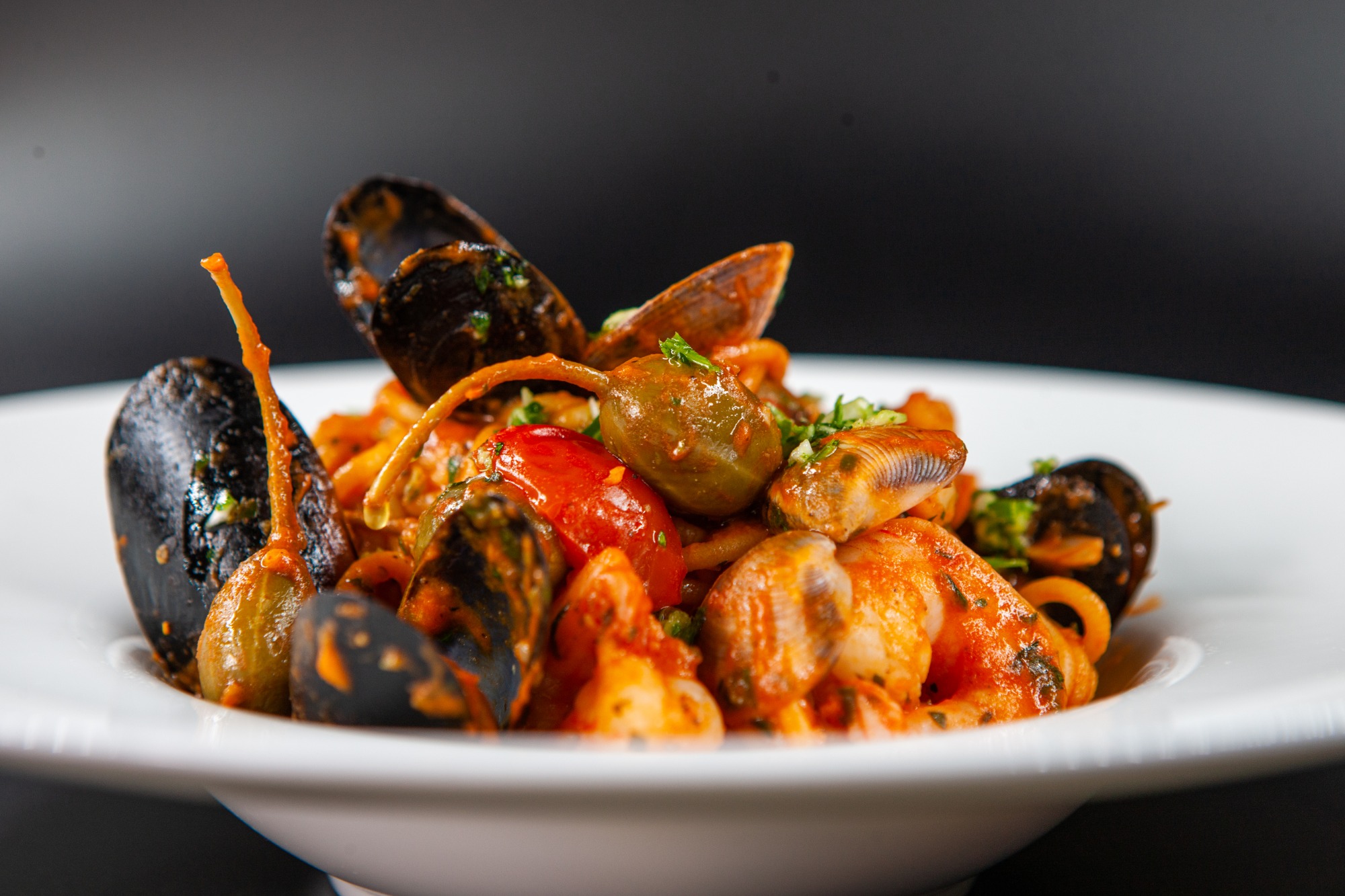 Spaghete cu Fructe de Mare