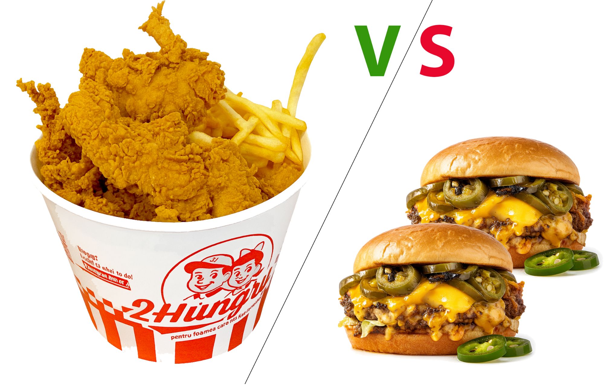 Hungry family bucket