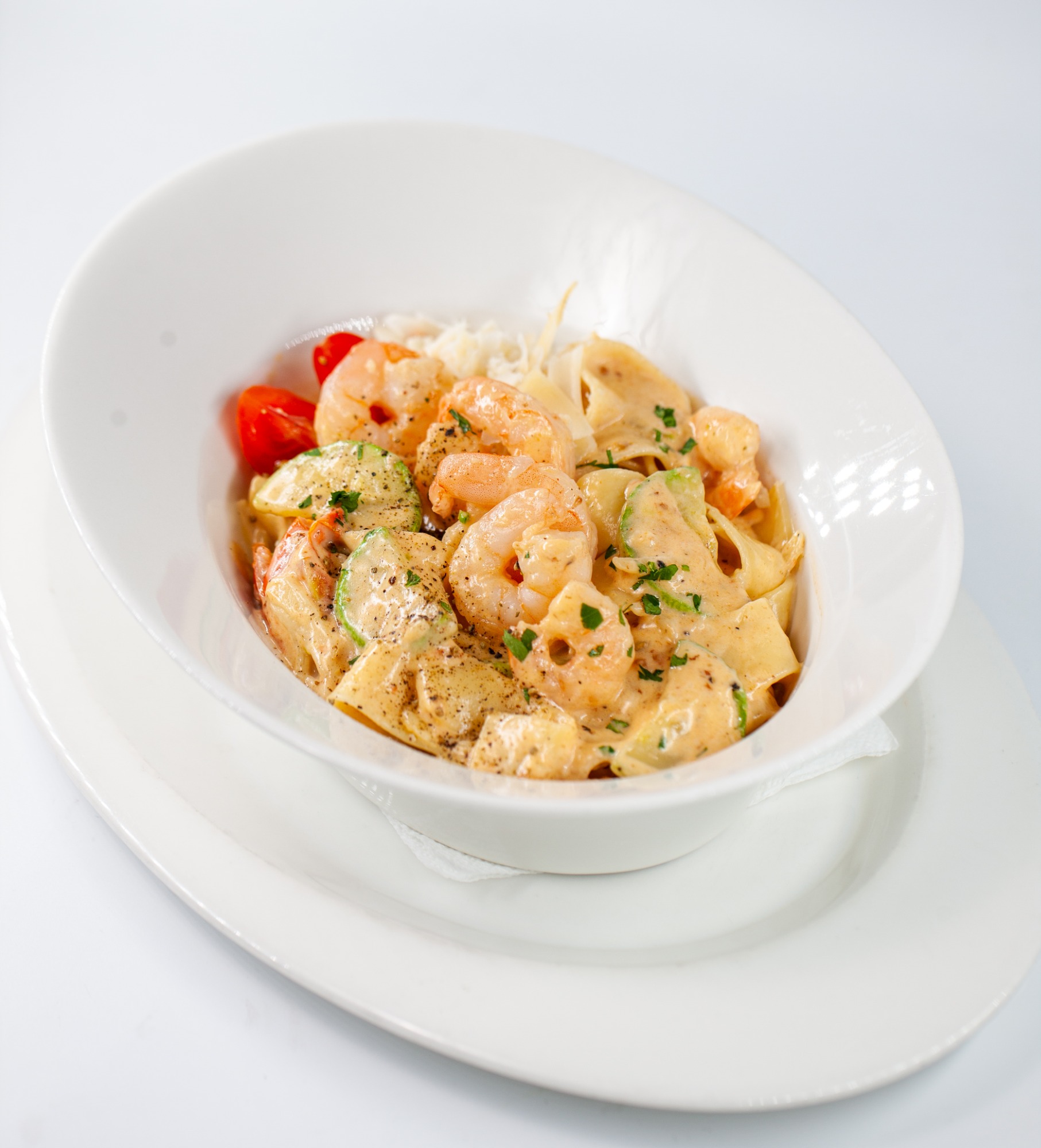 Tagliatelle cu Creveti