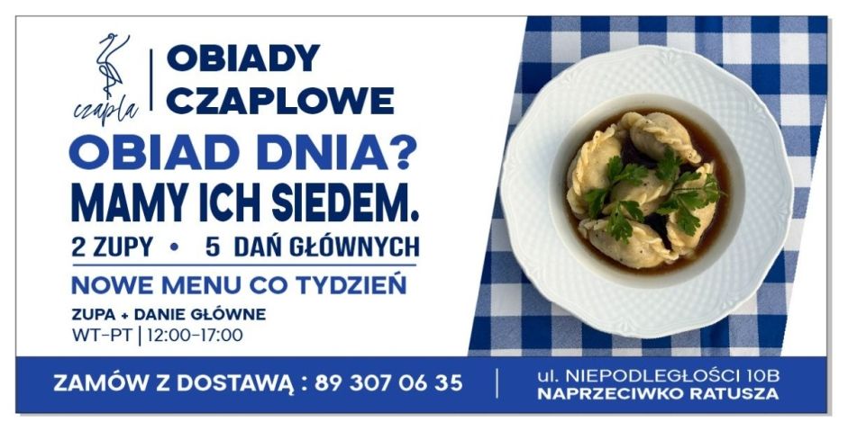 Obiady dnia w Iławie