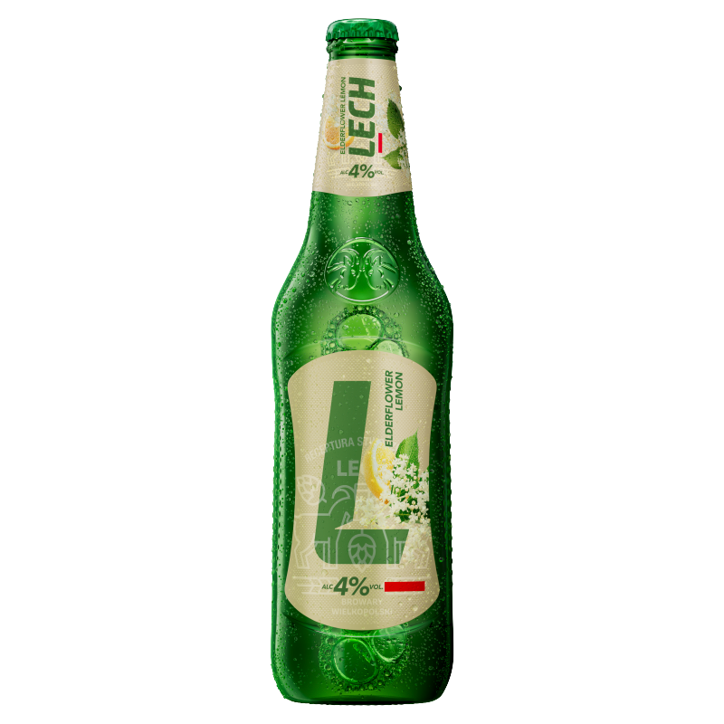 Lech Elderflower Lemon 4%