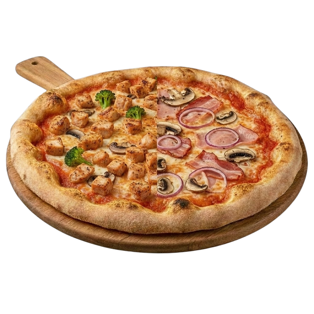 Pizza pół na pół