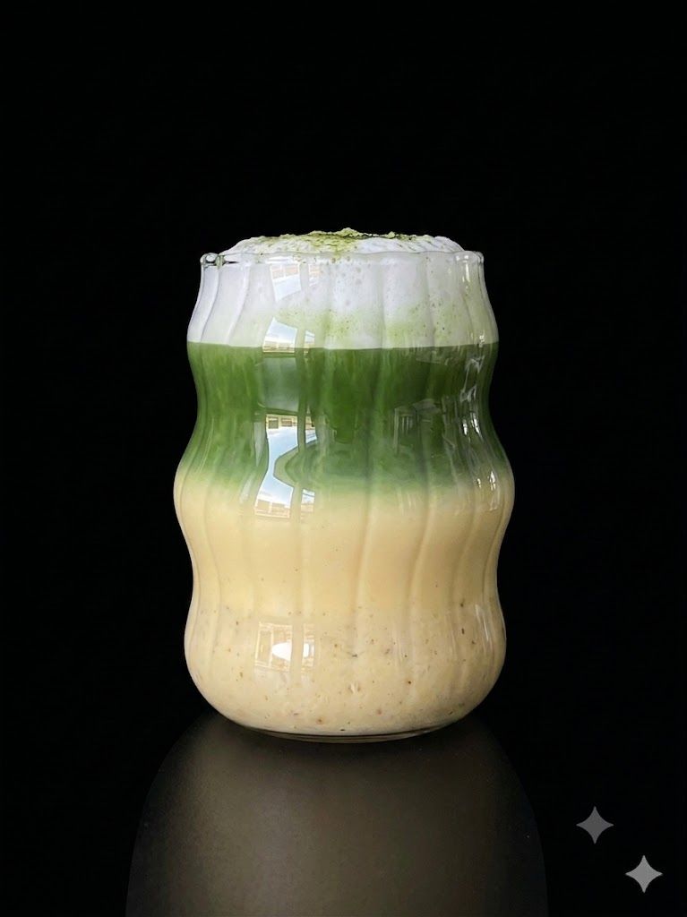 Matcha latte banana 0,52L