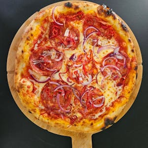 Pizza Ventricina (pikant)