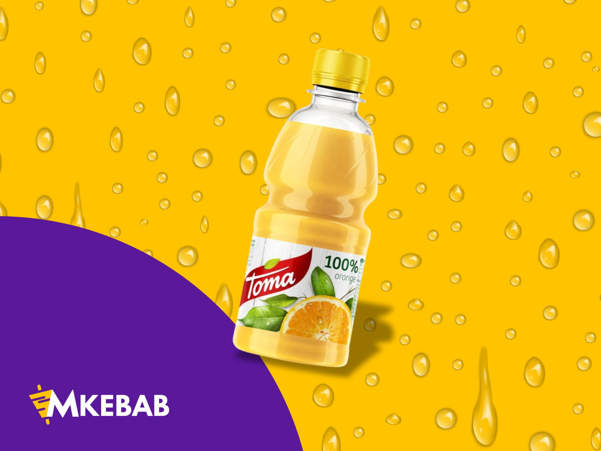 Sok Toma pomarańczowy 0.3