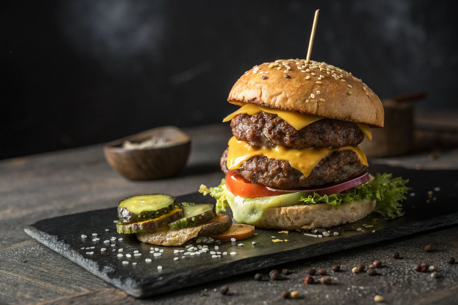 Burger Podwójny Wieżowiec