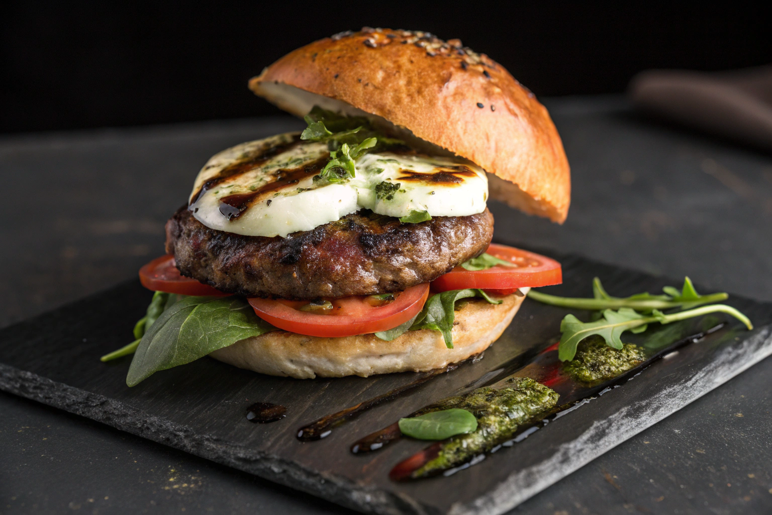 Burger Caprese Corporate