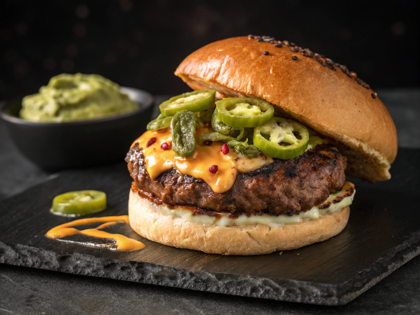 Burger Jalapeno Metro