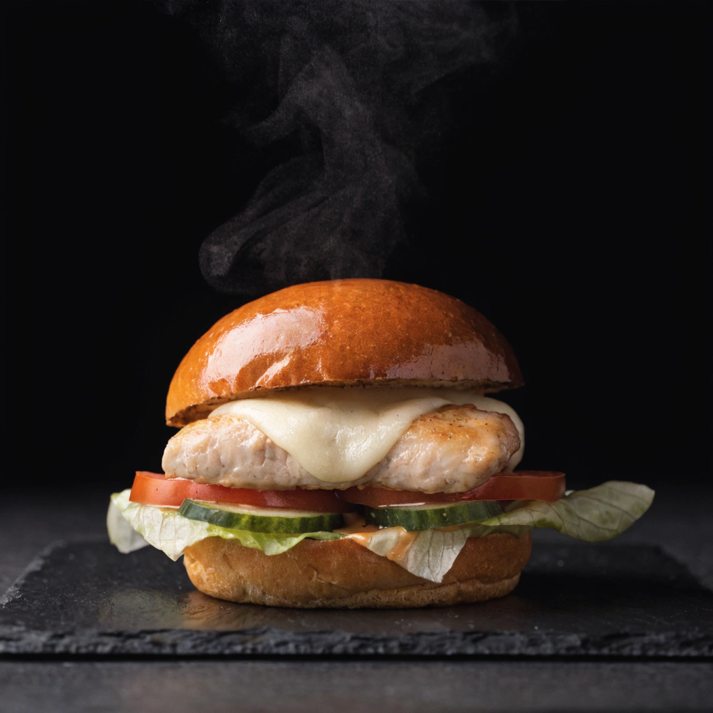 Burger Kurczak z Dzielnicy