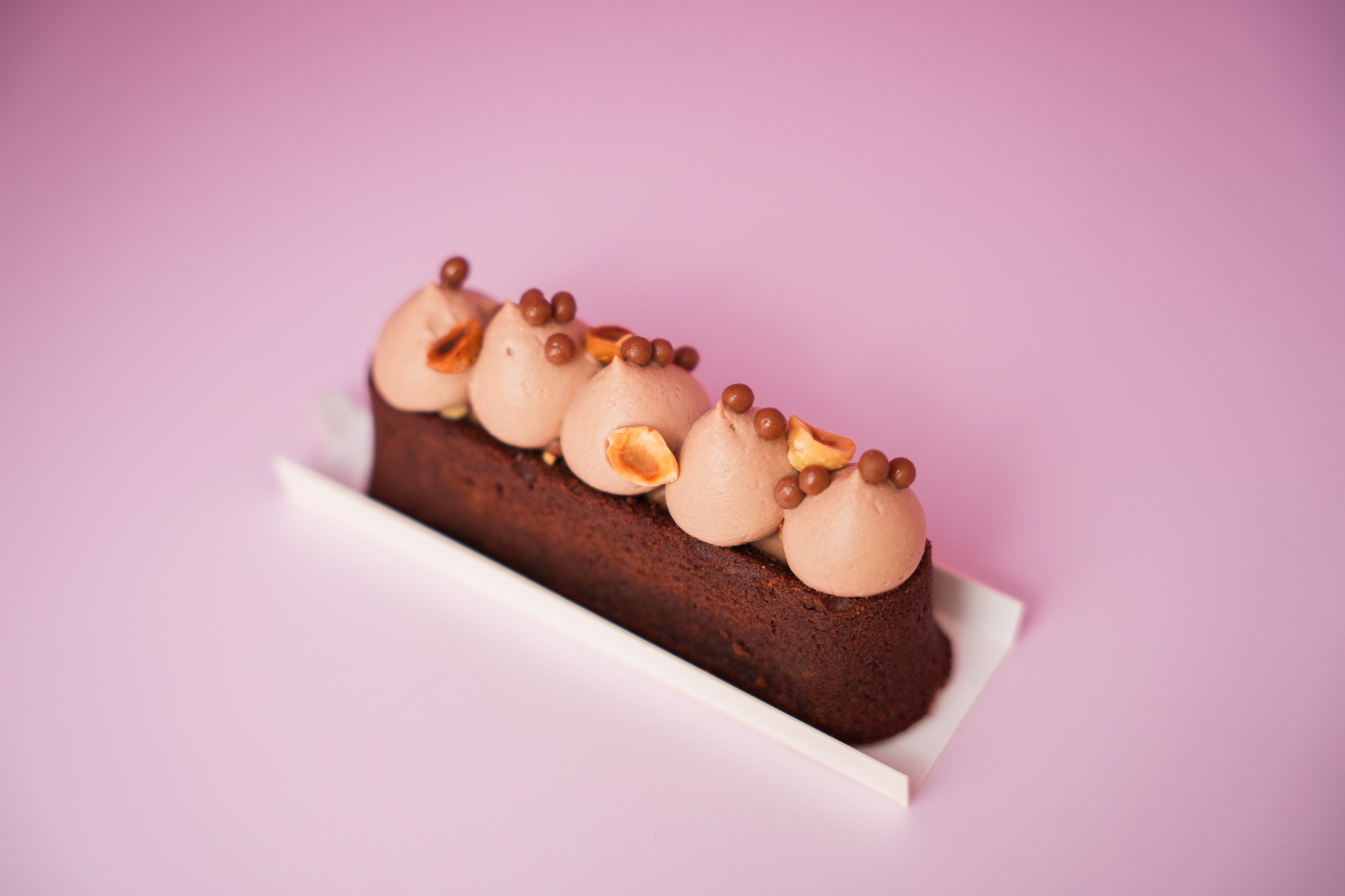 Eklerowe brownie z mleczną czekoladą