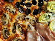 Quattro Stagioni *każdy składnik na ¼ pizzy
