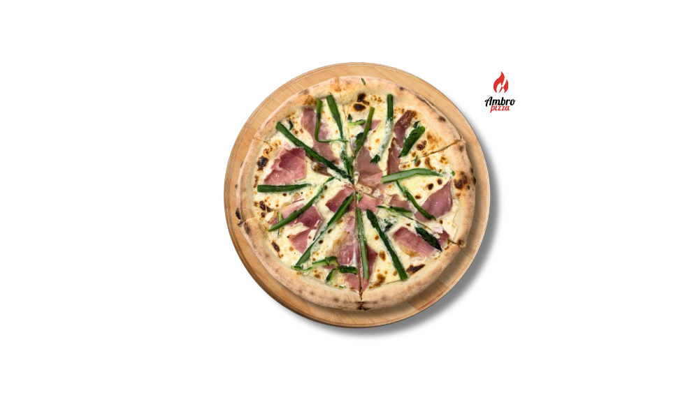 Pizza ze szparagami (sezonowa)