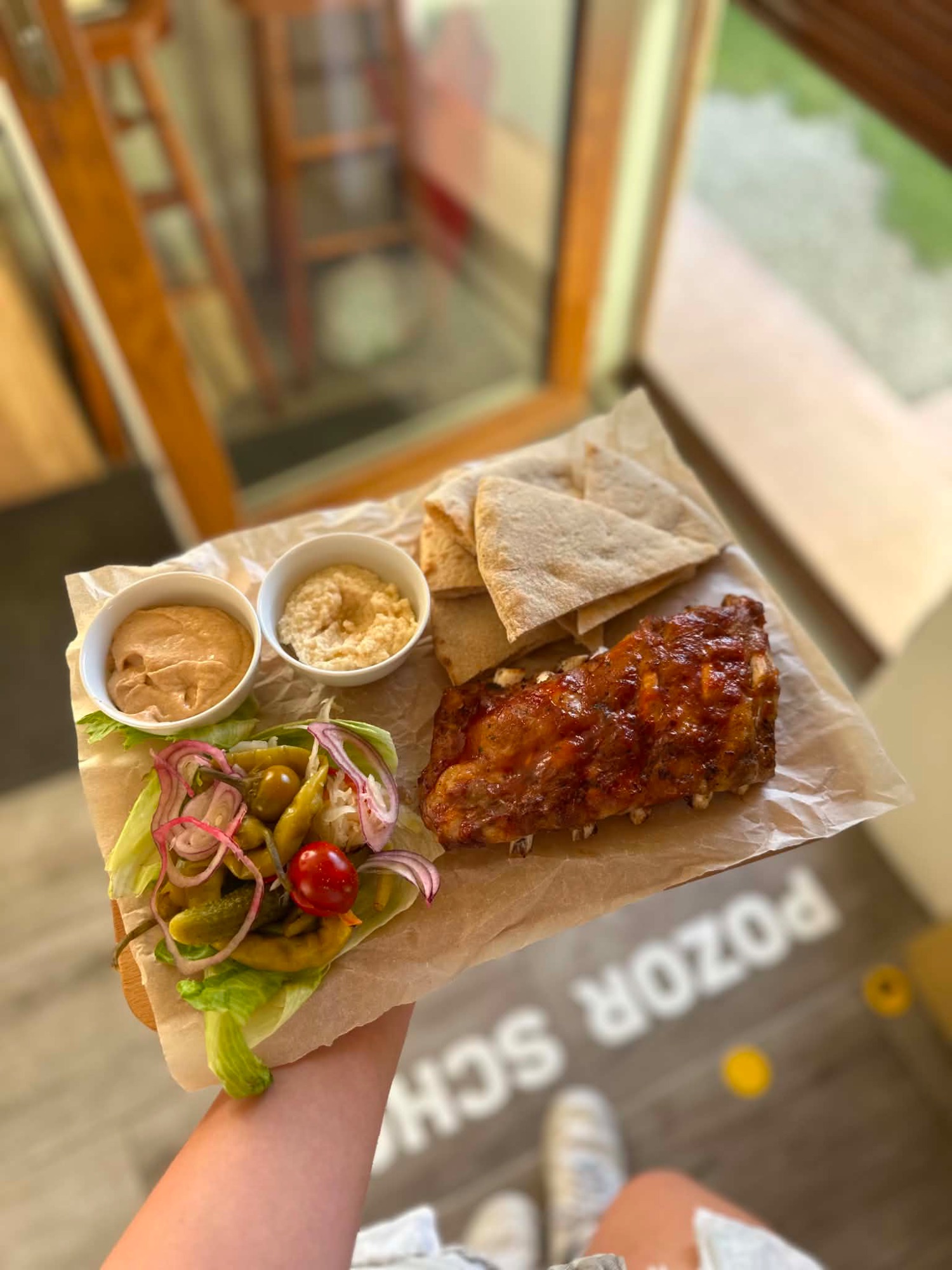 Pečené rebierka 500g