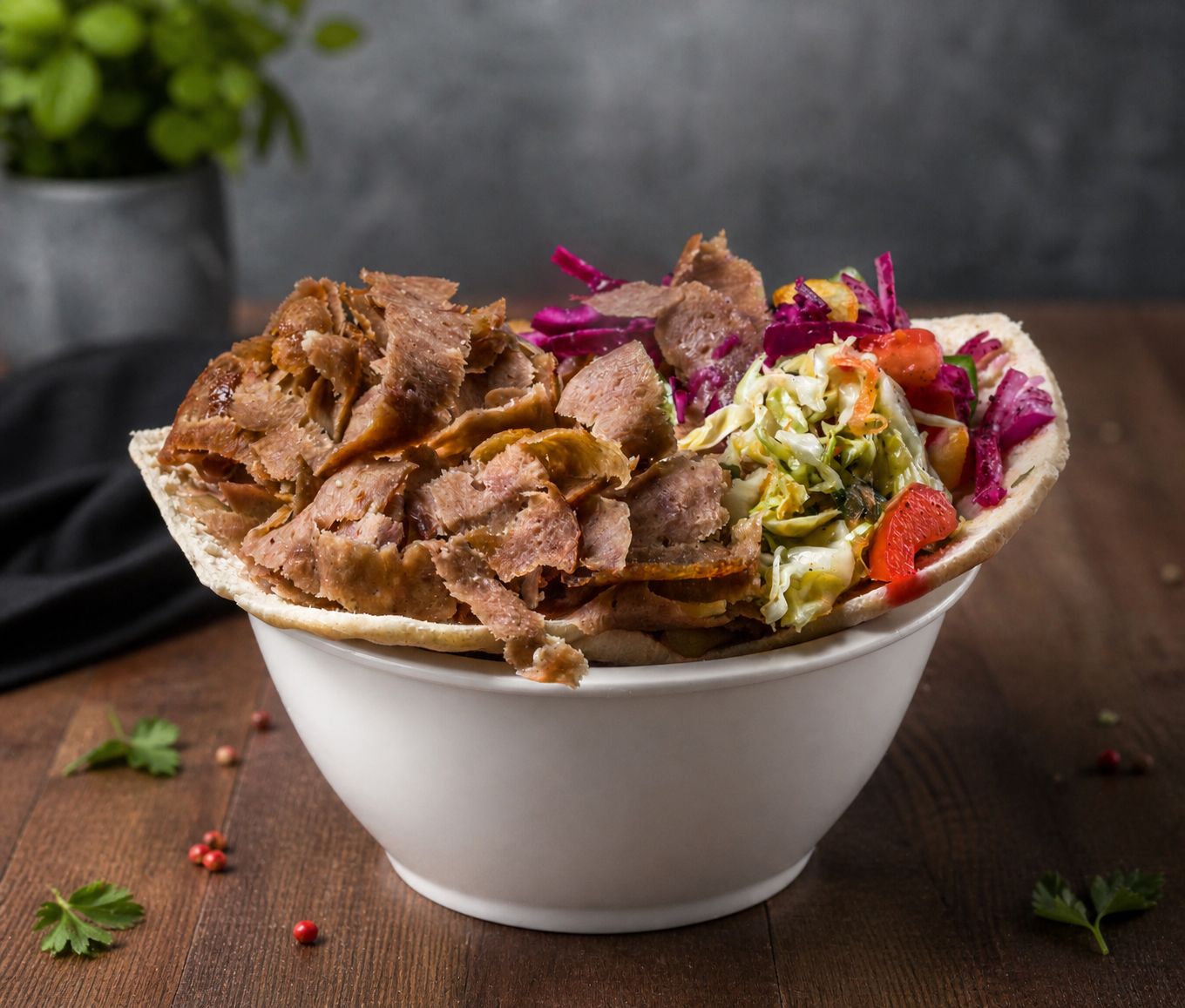 Kebab in a bun