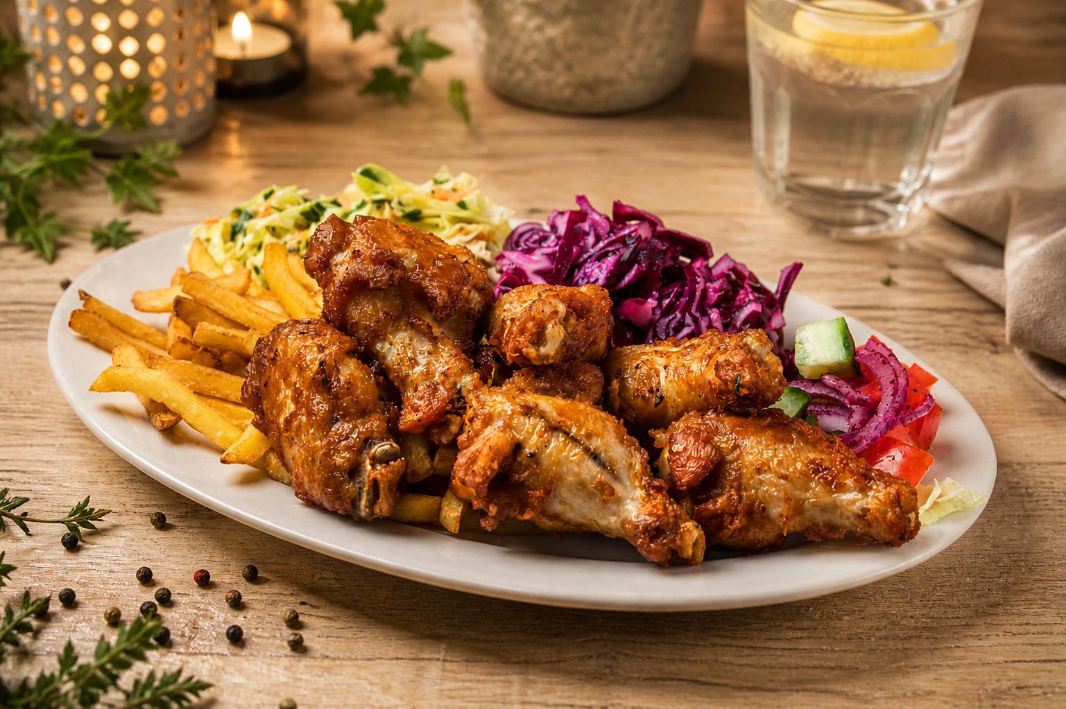 Spicy Chicken Wings Set
