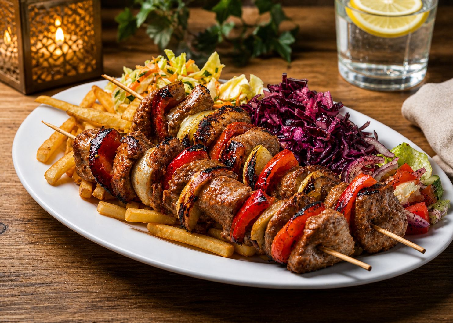 Tavuk szisz (Chicken Shashlik)