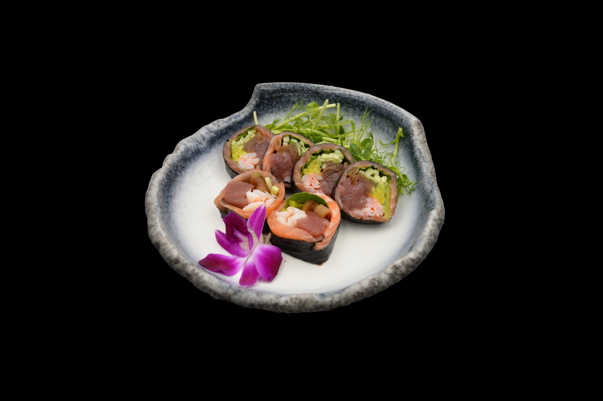 2. Sashimi Rainbow Roll 6szt