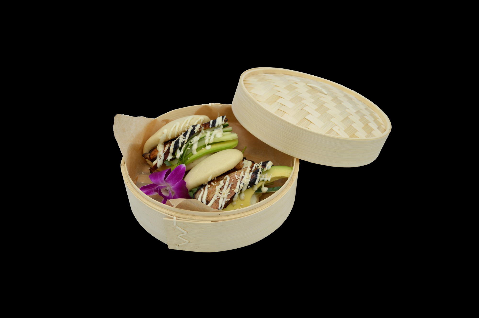 Bułeczki bao z boczkiem chashu 2 szt