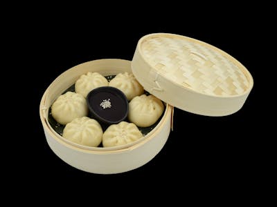 Bułeczki baozi z warzywami / z kurczakiem/ z kaczką i pomarańczą 6 szt