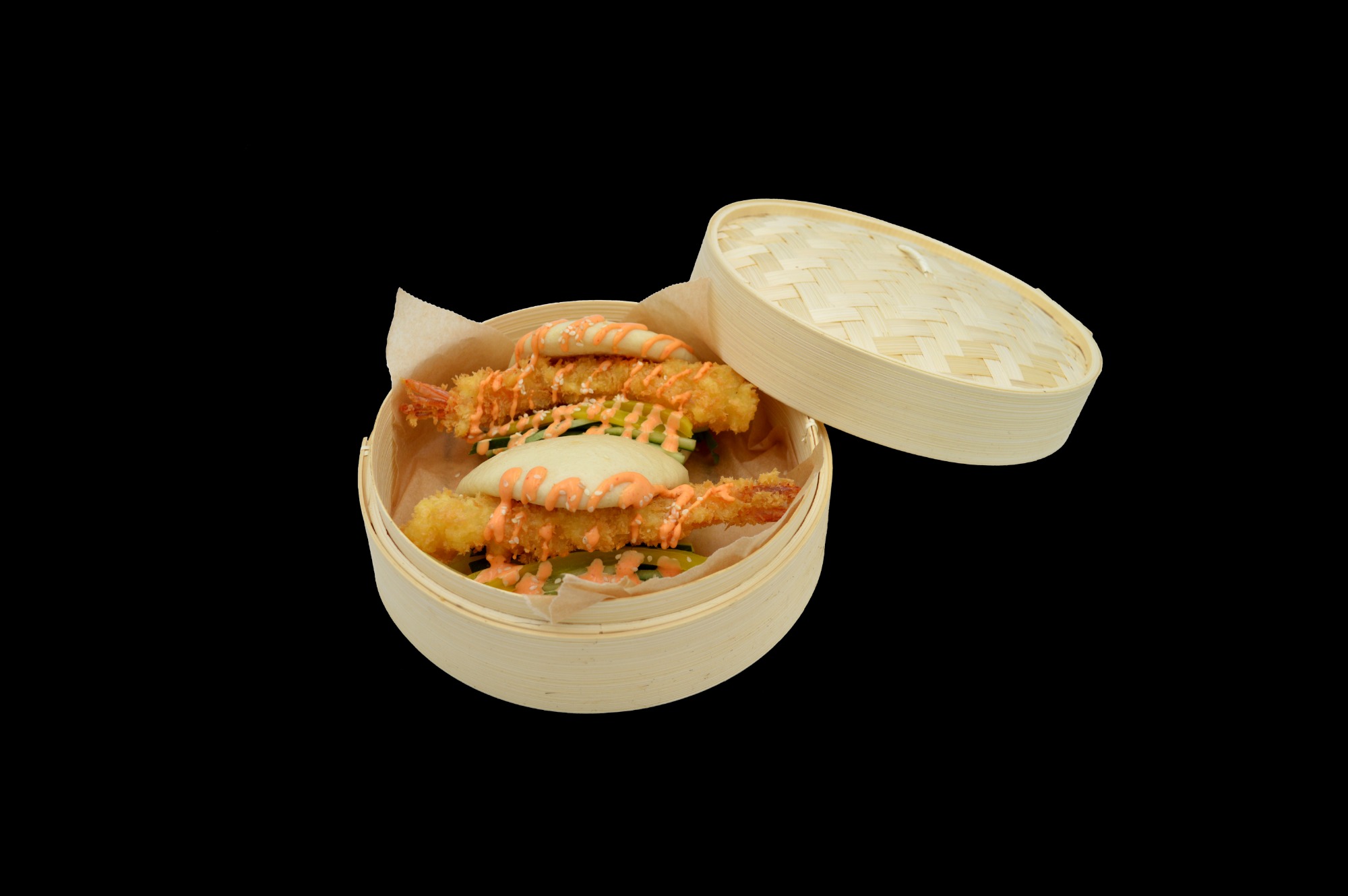 Bułeczki bao z krewetkami 2 szt