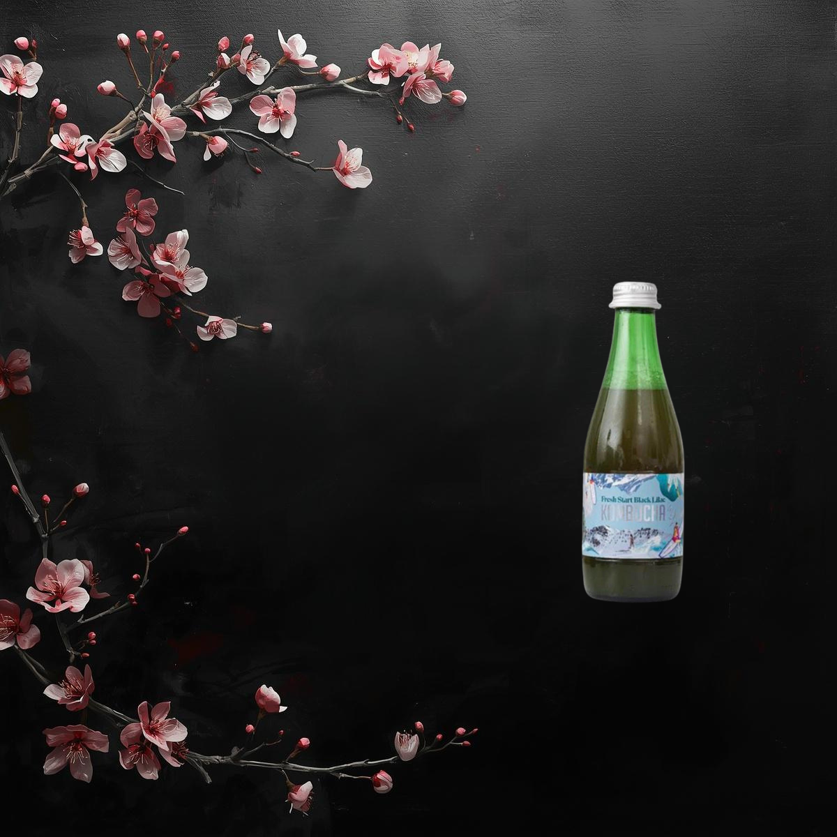 Kombucha Czarny bez 330ml