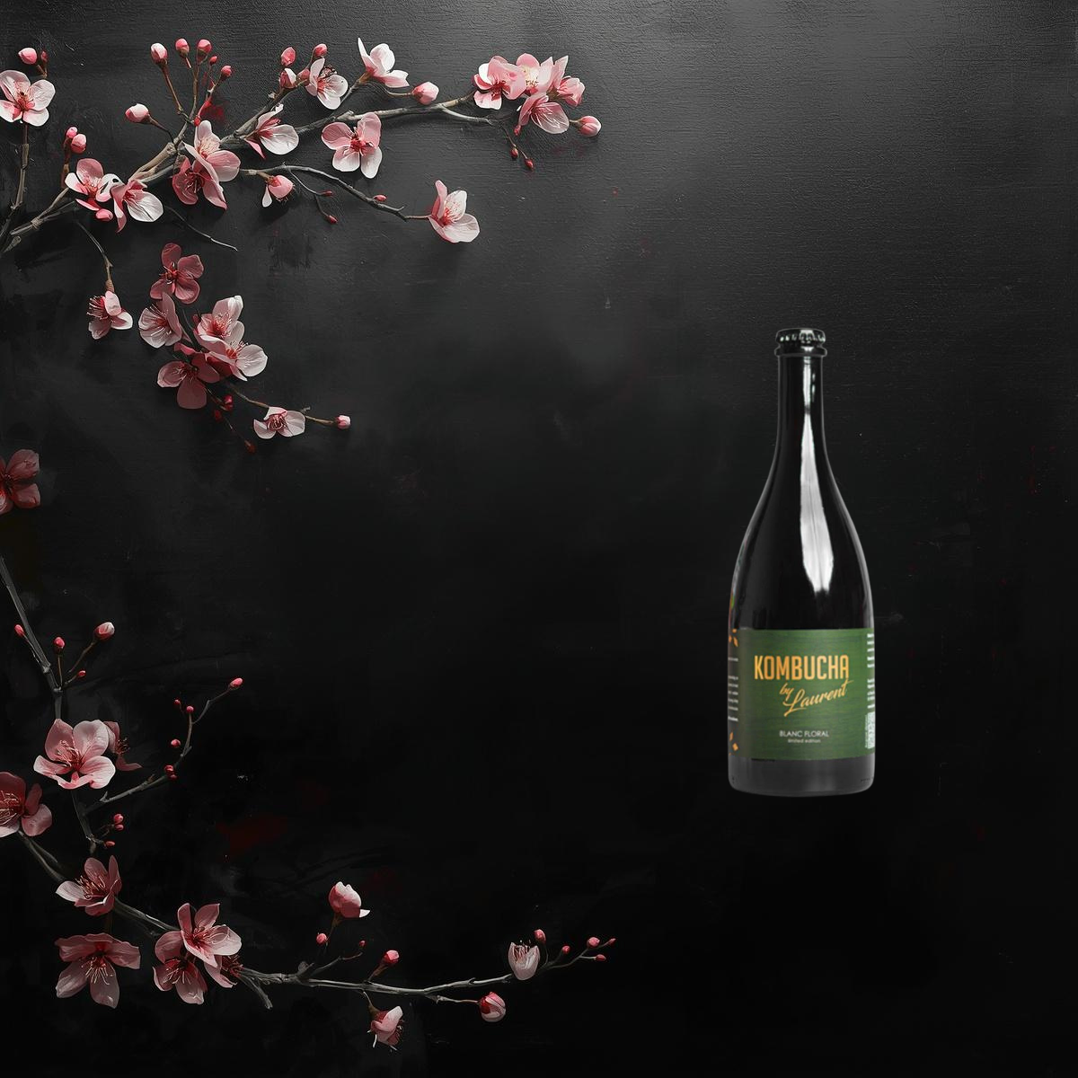 Kombucha Czarny bez winogrono 750ml
