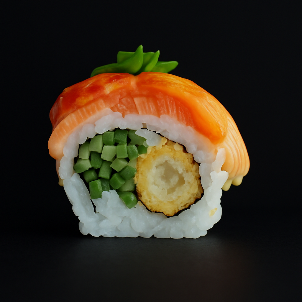 16. Salmon-Tuna Roll