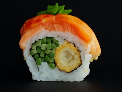 16. Salmon-Tuna Roll