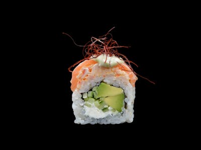 10. Uramaki Salmon Crab Roll